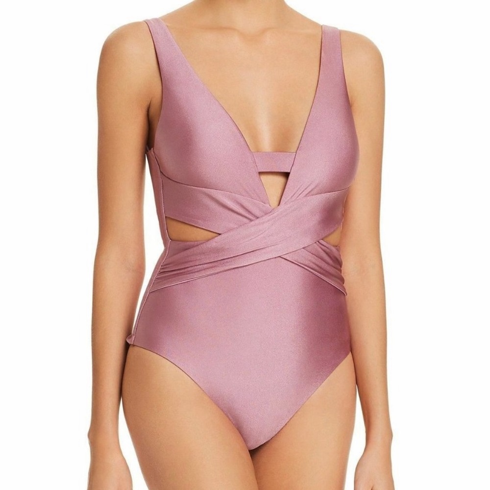 BECCA Shimmer Ballerina Lilac One Piece Swimsuit *FINAL PRICE*